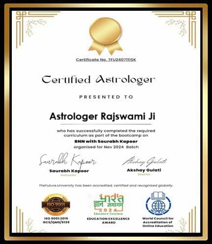 Astrologer Rajswami Ji